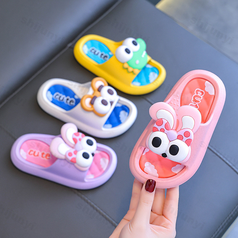 Flippers Swimming - รองเท้าแตะเด็ก 2026 ฤดูร้อน รองเท้าเด็กผู้หญิงน่ารัก แฟชั่น กันลื่น