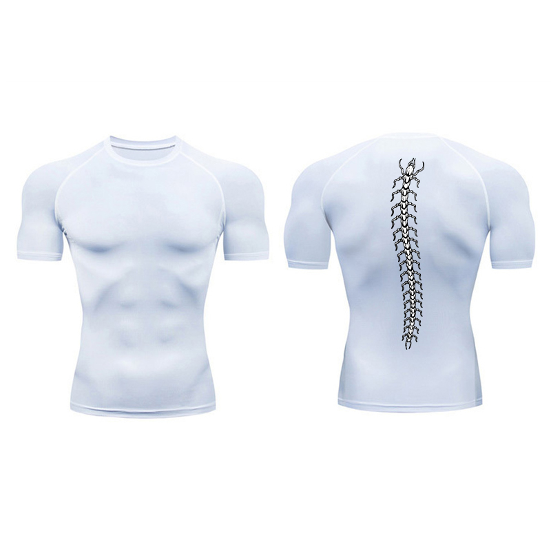 เสื้อรัดรูปกราฟิกสำหรับผู้ชายเ - Rash Guard บทวิจารณ์และราคา