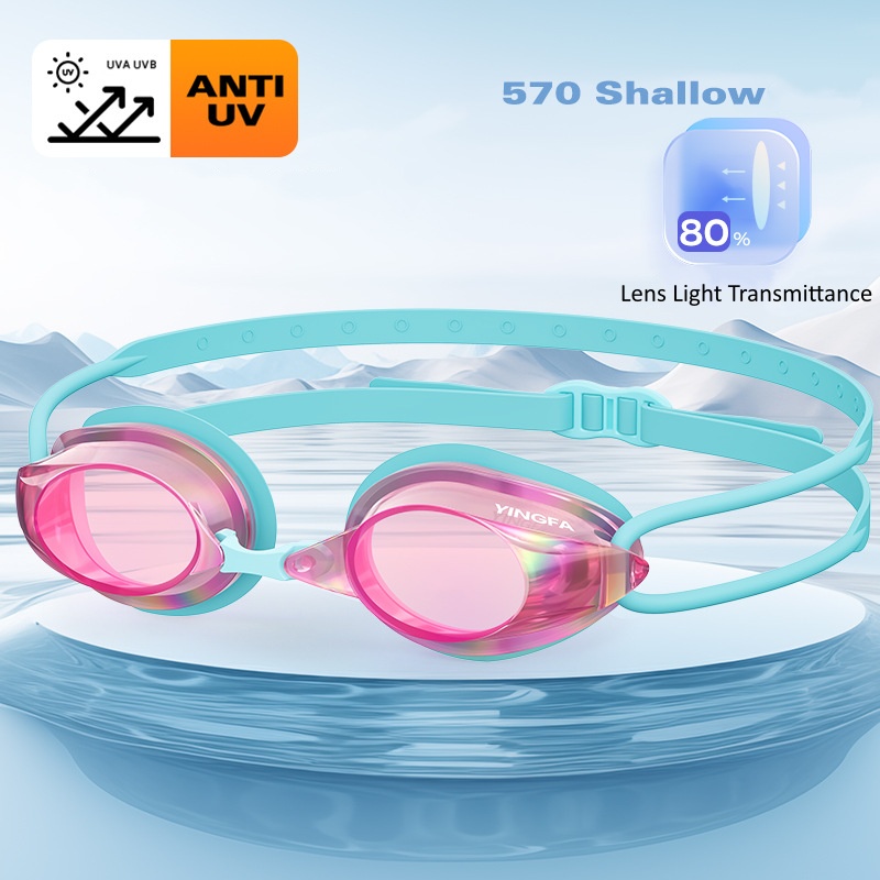 แว่นตาว่ายน้ำสำหรับแข่งขันแบบ  - Goggles Swim บทวิจารณ์และราคา