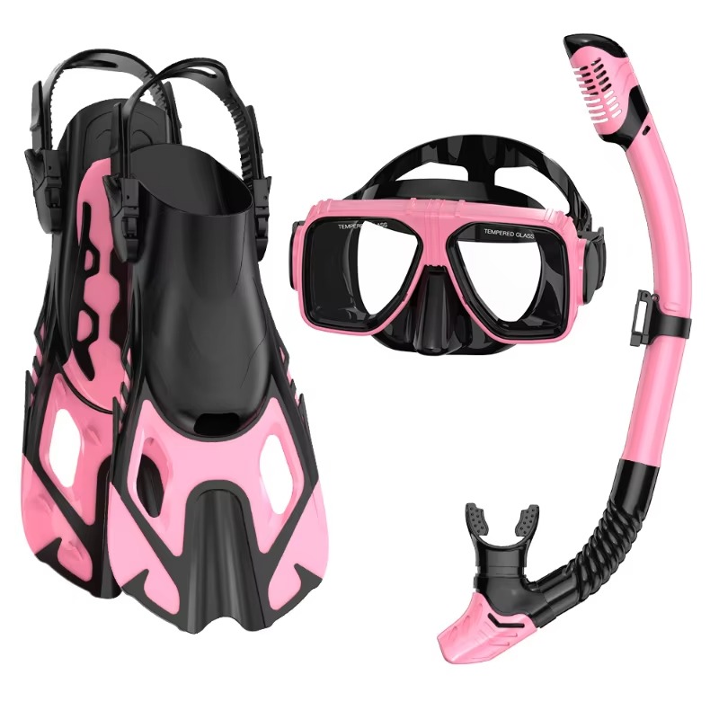 ชุดดำน้ำแบบมืออาชีพ 3 ชิ้น หน้ - Snorkel Set บทวิจารณ์และราคา