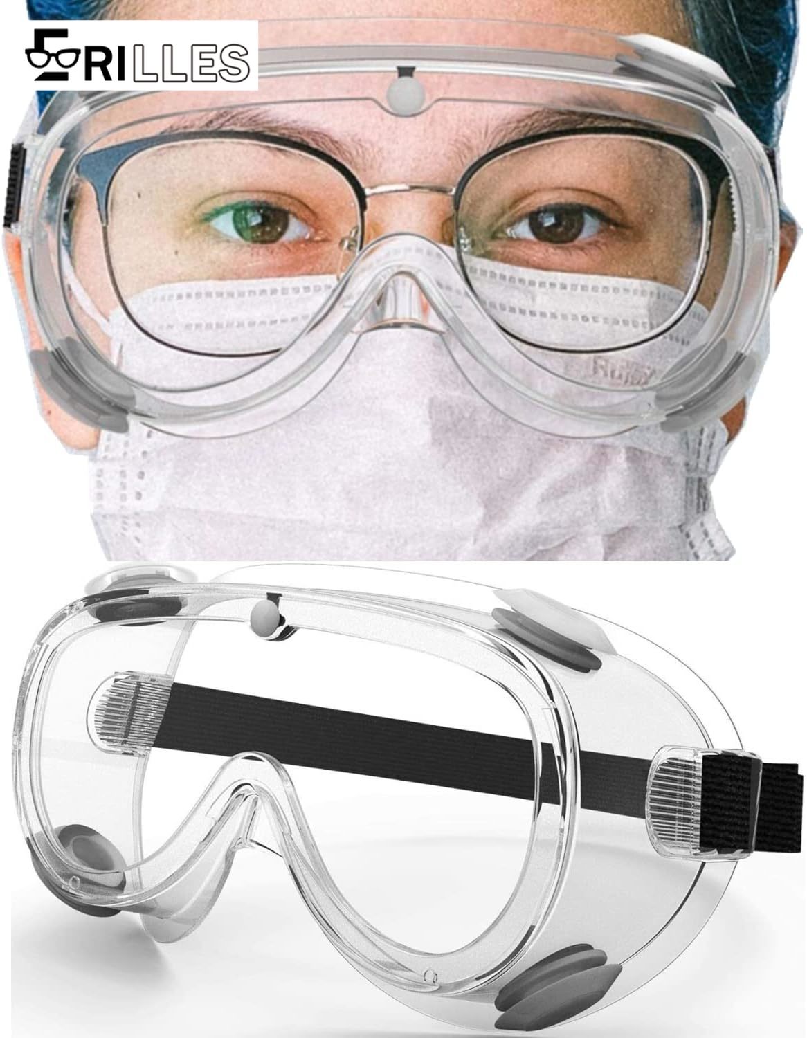 แว่นตานิรภัยสำหรับกีฬาทางน้ำ ป - Goggles Swim บทวิจารณ์และราคา